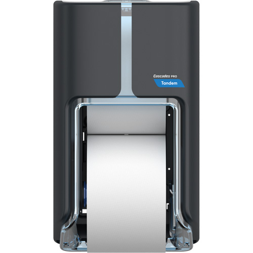 Pro Tandem Top-Bottom High Capacity Toilet Paper Dispenser, Multiple Roll Capacity Moffatt Supply & Specialties