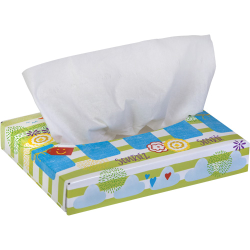 Kleenex&reg; Junior Facial Tissues, 2 Ply, 8.4" L x 5.5" W, 40 Sheets/Box Moffatt Supply & Specialties