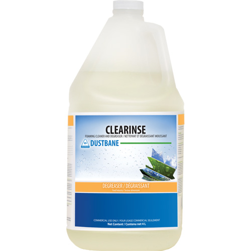 Nettoyant et d&eacute;graissant moussant Clearinse, 4 L, Cruche Moffatt Supply & Specialties