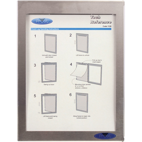 Event Log Holder Moffatt Supply & Specialties