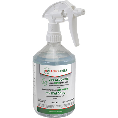 Nettoyant liquide pour surface Aerochem, 500 ml, Bouteille &agrave; g&acirc;chette Moffatt Supply & Specialties