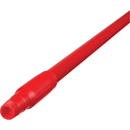 ColorCore Handle, Broom/Scraper/Squeegee, Red, Standard, 50" L Moffatt Supply & Specialties