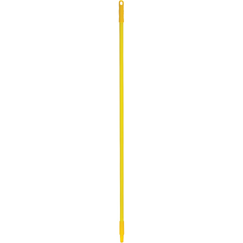ColorCore Handle, Broom/Scraper/Squeegee, Yellow, Standard, 57" L Moffatt Supply & Specialties