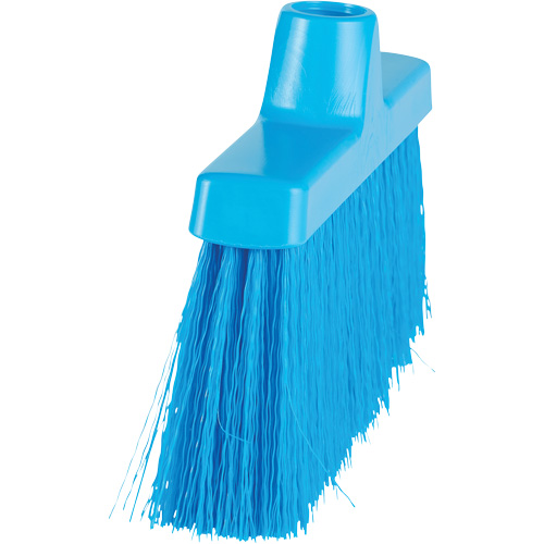 Balai oblique ColorCore, Crins Moyen, 10", Polypropyl&egrave;ne, Bleu Moffatt Supply & Specialties