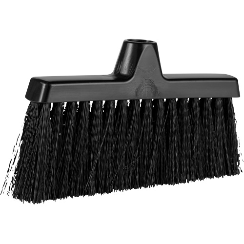 ColorCore Angle Head Broom, Medium Bristles, 10", Polypropylene, Black Moffatt Supply & Specialties