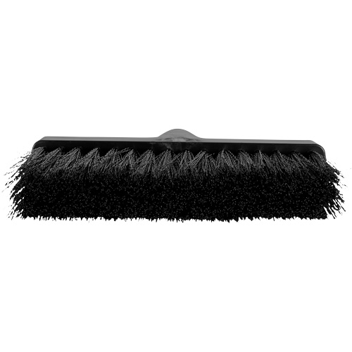 ColorCore Angle Head Broom, Medium Bristles, 10", Polypropylene, Black Moffatt Supply & Specialties