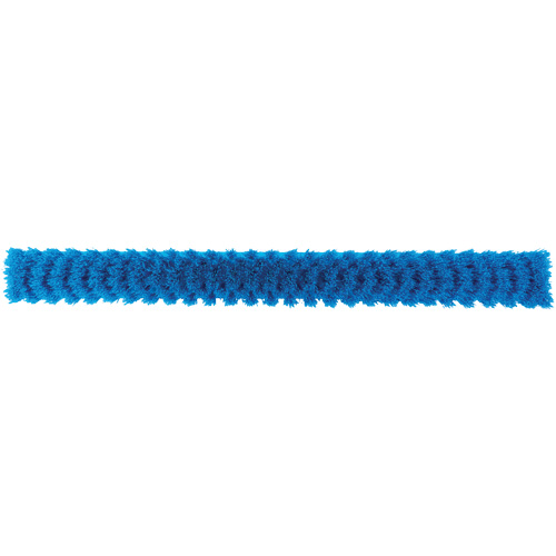 ColorCore Push Broom, Fine Bristles, 24", Polypropylene, Blue Moffatt Supply & Specialties