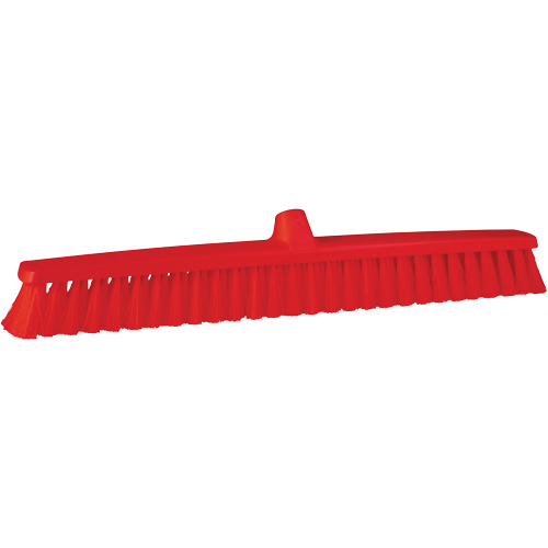 Balai-brosse ColorCore, Crins Fin, 24", Polypropyl&egrave;ne, Rouge Moffatt Supply & Specialties