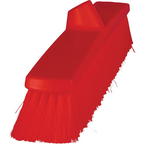 Balai-brosse ColorCore, Crins Fin, 24", Polypropyl&egrave;ne, Rouge Moffatt Supply & Specialties
