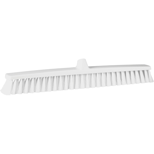 Balai-brosse ColorCore, Crins Fin, 24", Polypropyl&egrave;ne, Blanc Moffatt Supply & Specialties