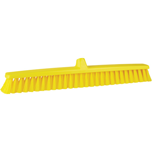 Balai-brosse ColorCore, Crins Fin, 24", Polypropyl&egrave;ne, Jaune Moffatt Supply & Specialties