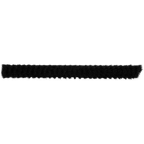 ColorCore Push Broom, Fine Bristles, 24", Polypropylene, Black Moffatt Supply & Specialties