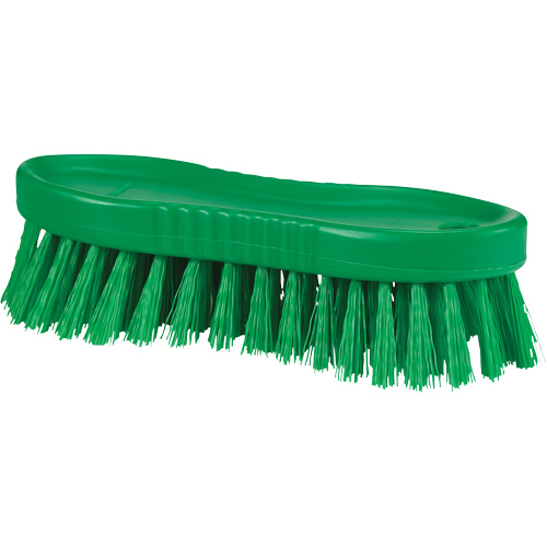 ColorCore Hand Brush, Stiff Bristles, 6" Long, Green Moffatt Supply & Specialties