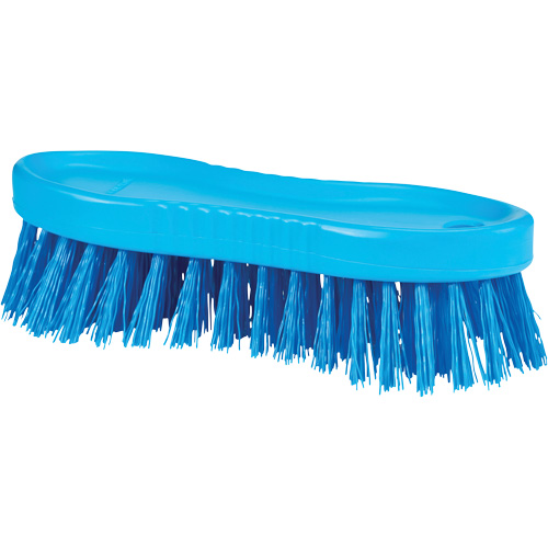 Brosse &agrave; main ColorCore, Soies Ferme, Longueur de 6", Bleu Moffatt Supply & Specialties