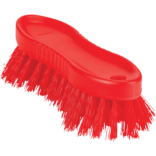 ColorCore Hand Brush, Stiff Bristles, 6" Long, Red Moffatt Supply & Specialties