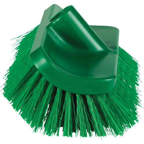 Brosse &agrave; angle double ColorCore pour surfaces hautes et basses, Soies Ferme, Longueur de 10", Vert Moffatt Supply & Specialties