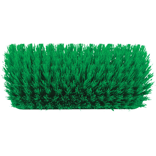Brosse &agrave; angle double ColorCore pour surfaces hautes et basses, Soies Ferme, Longueur de 10", Vert Moffatt Supply & Specialties