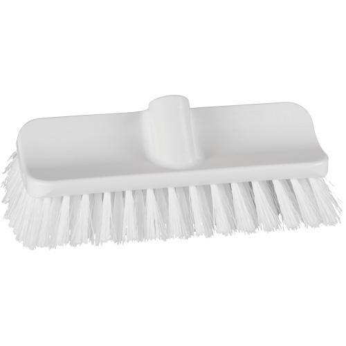 Brosse &agrave; angle double ColorCore pour surfaces hautes et basses, Soies Ferme, Longueur de 10", Blanc Moffatt Supply & Specialties