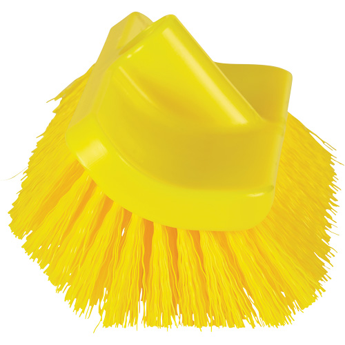 ColorCore High-Low Brush, Stiff Bristles, 10" Long, Yellow Moffatt Supply & Specialties