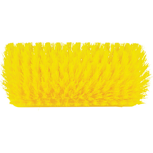 ColorCore High-Low Brush, Stiff Bristles, 10" Long, Yellow Moffatt Supply & Specialties