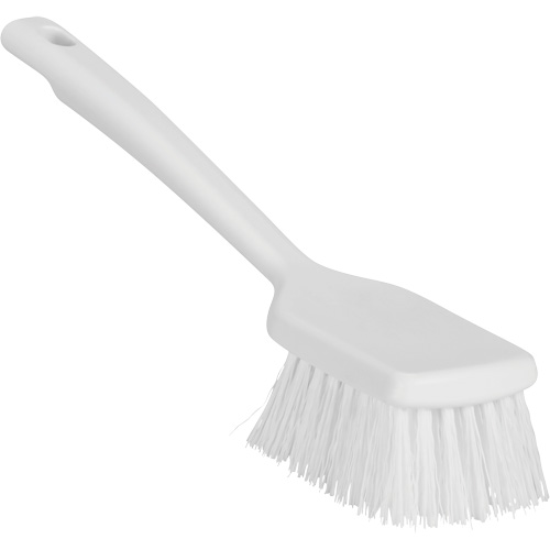 Brosse &agrave; manche court ColorCore, Soies Ferme, Longueur de 12", Blanc Moffatt Supply & Specialties