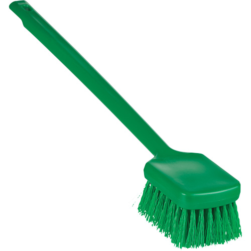 Brosse &agrave; manche long ColorCore, Soies Ferme, Longueur de 20", Vert Moffatt Supply & Specialties