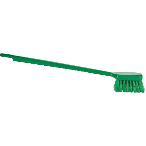 Brosse &agrave; manche long ColorCore, Soies Ferme, Longueur de 20", Vert Moffatt Supply & Specialties
