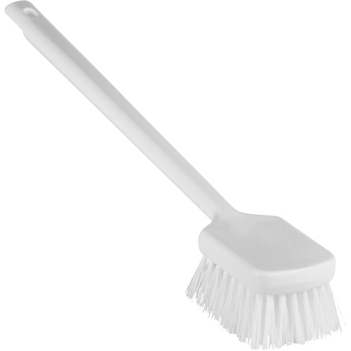ColorCore Long Handle Brush, Stiff Bristles, 20" Long, White Moffatt Supply & Specialties