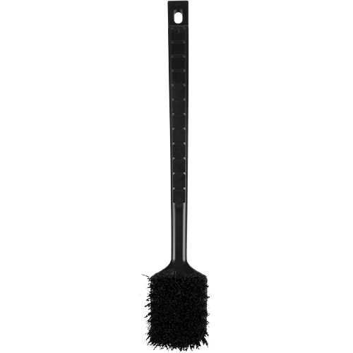 ColorCore Long Handle Brush, Stiff Bristles, 20" Long, Black Moffatt Supply & Specialties
