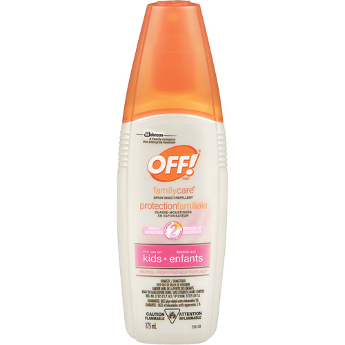 OFF! FamilyCare&reg; Tropical Fresh&reg; Insect Repellent, 5% DEET, Spray, 175 ml Moffatt Supply & Specialties