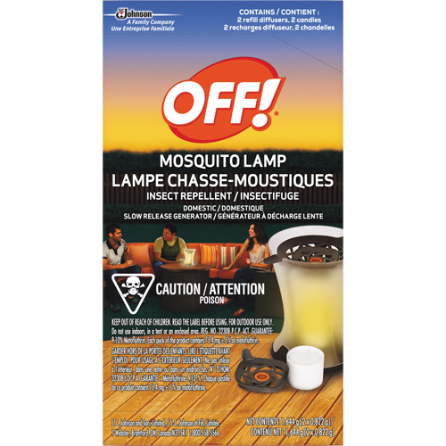 Recharge pour lampe chasse-moustiques Off! PowerPad, Sans DEET, Recharge,  Moffatt Supply & Specialties