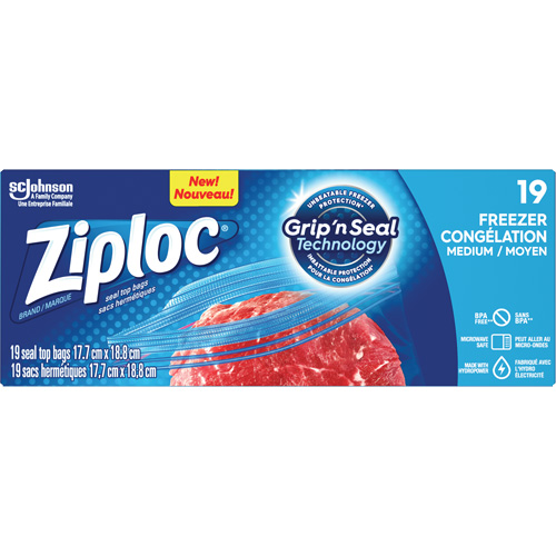 Ziploc&reg; Freezer Bags Moffatt Supply & Specialties