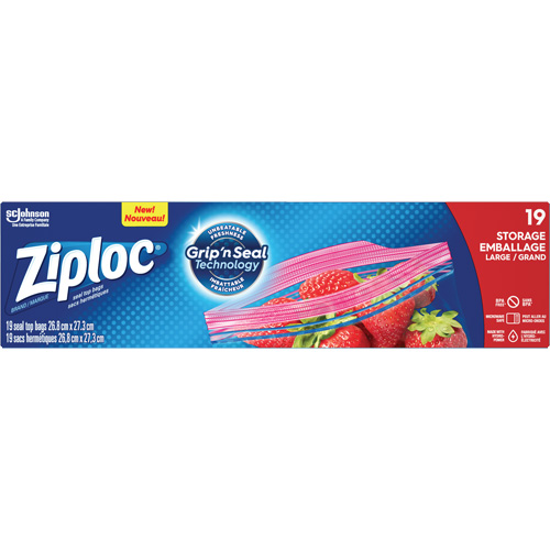 Sacs d'emballage Ziploc Moffatt Supply & Specialties