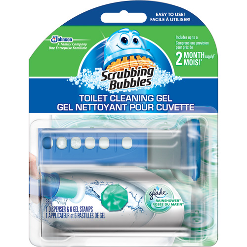 Scrubbing Bubbles&reg; Toilet Cleaning Gel, 38 g, Tablet Moffatt Supply & Specialties