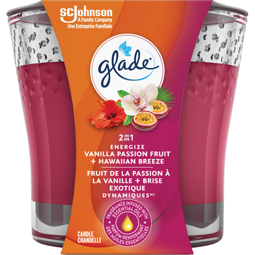 Glade&reg; 2-in-1 Candle, Hawaiian Breeze&reg; & Vanilla Passionfruit Moffatt Supply & Specialties
