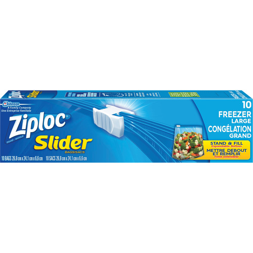 Ziploc&reg; Slider Freezer Bags Moffatt Supply & Specialties