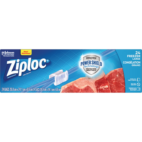 Sacs de cong&eacute;lation &agrave; glissi&egrave;re Ziploc Moffatt Supply & Specialties