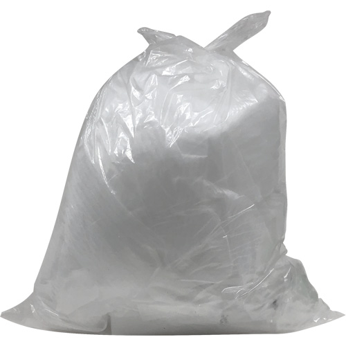 Sacs &agrave; d&eacute;chets de calibre industriel, Utilitaire, 20" la x 22" lo, 0,64 mils, Transparent, Capacit&eacute; 23 L (6 Gal.) Moffatt Supply & Specialties