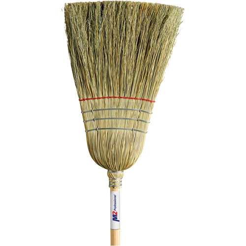 Heavy-Duty Corn Broom, 1-String, Wood Handle Moffatt Supply & Specialties