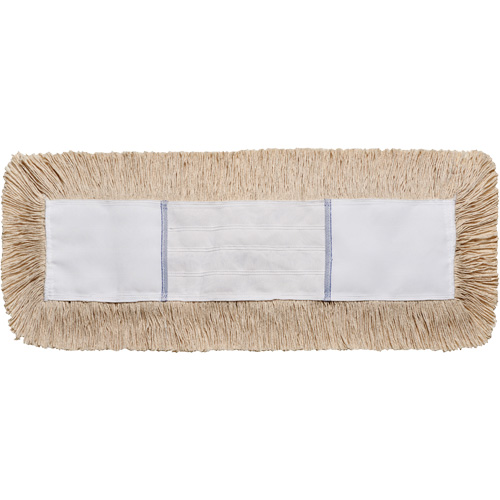 Vadrouille &agrave; &eacute;pousseter, Style &agrave; enfiler, Coton, 24" lo x 5" la Moffatt Supply & Specialties