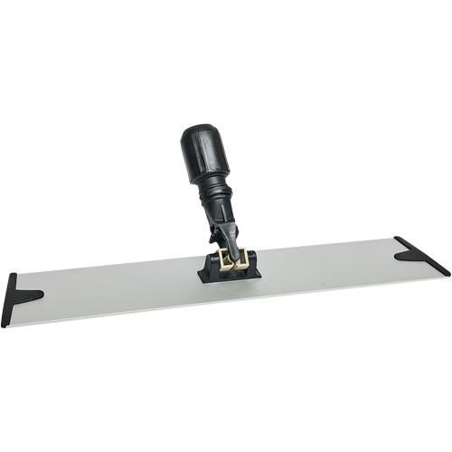 Microfiber Hook & Loop Dust Mop Frame, 18", Aluminum Moffatt Supply & Specialties