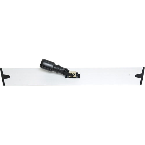 Microfiber Hook & Loop Dust Mop Frame, 24", Aluminum Moffatt Supply & Specialties
