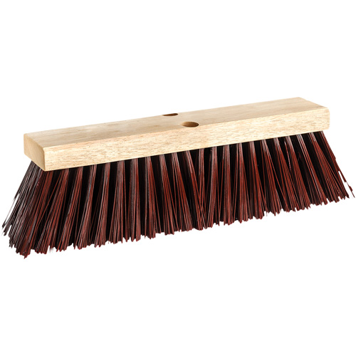 Balai-brosse de rue, 14", Extra-ferme, Soies Polypropyl&egrave;ne Moffatt Supply & Specialties