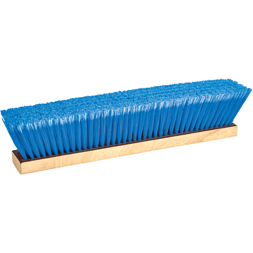 Ryno Push Broom Head, 36", Fine, PVC Bristles Moffatt Supply & Specialties