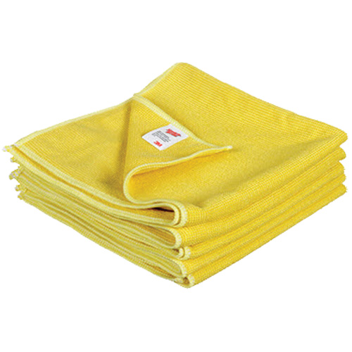 Scotch-Brite High Performance Cleaning Cloth, Microfibre, Yellow Moffatt Supply & Specialties