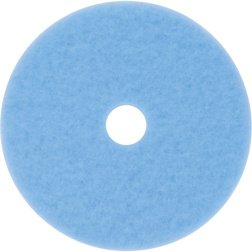 Hi-Performance Pad, 19", Burnishing, Light Blue Moffatt Supply & Specialties