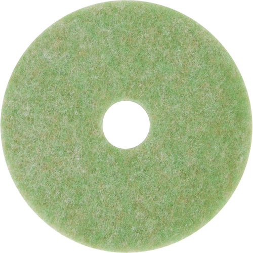 Natural Blend Pad, 12", Scrubbing, Green Moffatt Supply & Specialties