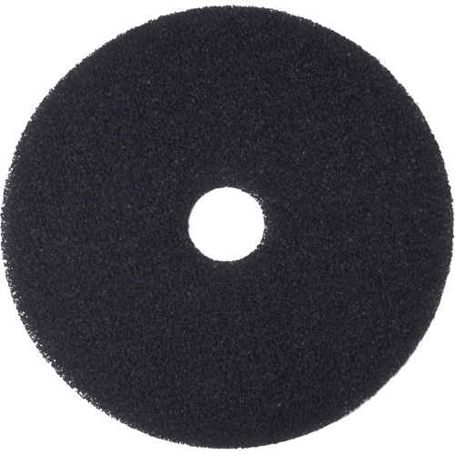 Floor Pad, 12", Stripping, Black Moffatt Supply & Specialties