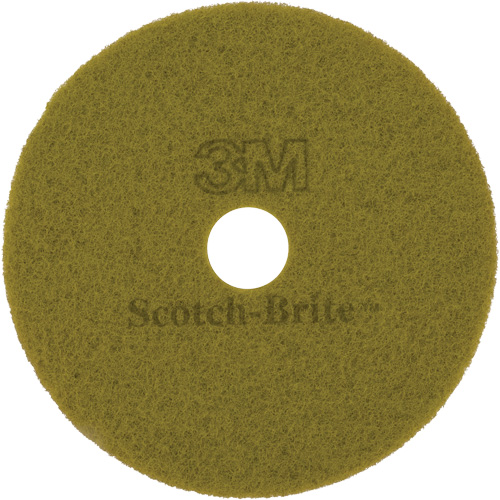 TopLine Speed Floor Pad, 17", Burnishing, Brown Moffatt Supply & Specialties