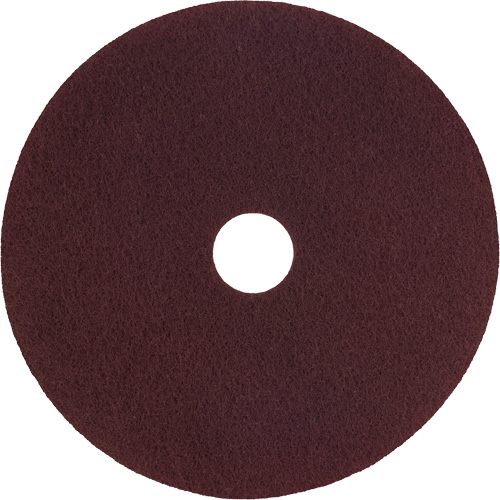Natural Blend Pad, 13", Scrubbing, Maroon Moffatt Supply & Specialties